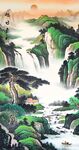 水墨山水间的自然美景