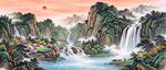 山水国画