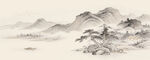 水墨山水画