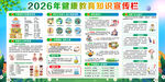 2026年健康教育宣传栏