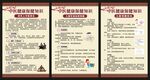 中医健康教育知识海报