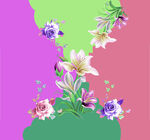 定位花