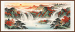 国画山水画