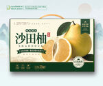 沙田柚包装礼盒