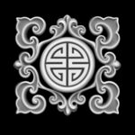 中式古典福寿纹装饰图案