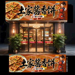 酱香饼门头