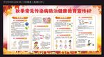 秋季常见传染病防治健康宣传栏