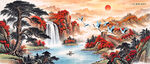 国画山水