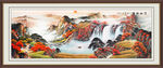 鸿运当头山水 办公室山水画