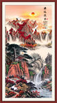 玄关山水画