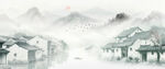 禅意水墨画