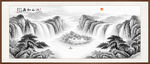 水墨国画山水