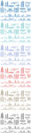 惠州广东城市建筑剪影地标插画