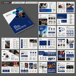 律师事务所画册模板
