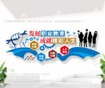 职业教育文化墙
