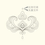宝相花纹