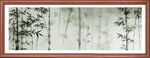 禅意国画竹子背景画