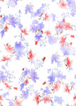 小碎花 数码印花 绣花布花型