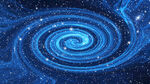 蓝色星空高清图