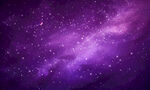 璀璨紫色宇宙星空吊顶背景墙