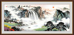 中堂山水画