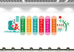 文明学校园六个好文化墙