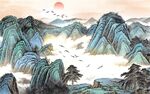  水墨山水