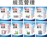 企业规范管理宣传海报