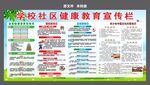 学校社区健康教育宣传栏