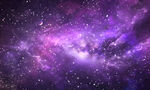 紫色宇宙星空背景图