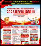 2026全国质量月展板