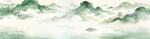 中国风水墨山水画