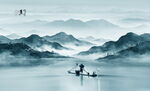 新中式山水画