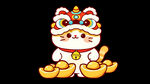 2027卡通可爱招财猫插画