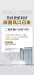 首付政策好改善风口已来地产海报