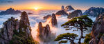 黄山日出云海