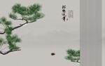 松鹤延年背景墙