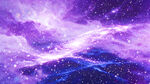 紫色梦幻星空