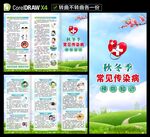 秋冬季常见传染病三折页