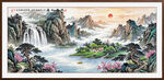 中国山水装饰画