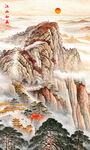 泰山日出五岳独尊