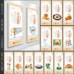 企业食堂文化展板