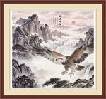 大展鸿图国画