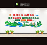 依法治污文化墙