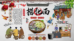捞化面背景墙