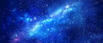 唯美梦幻炫彩星空宇宙背景