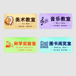 学校功能教室标识牌