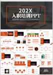 202X入职培训PPT模板