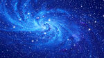 蓝色宇宙星空