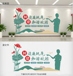 校园廉洁文化墙